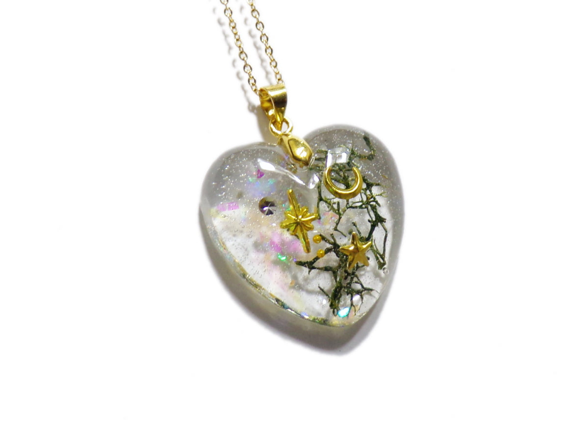 Celestial Hearts Star Necklace