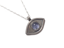 Load image into Gallery viewer, Third Eye - Iolite - Handmade - silversmithed - Ready to Ship - ValenwoodVixen

