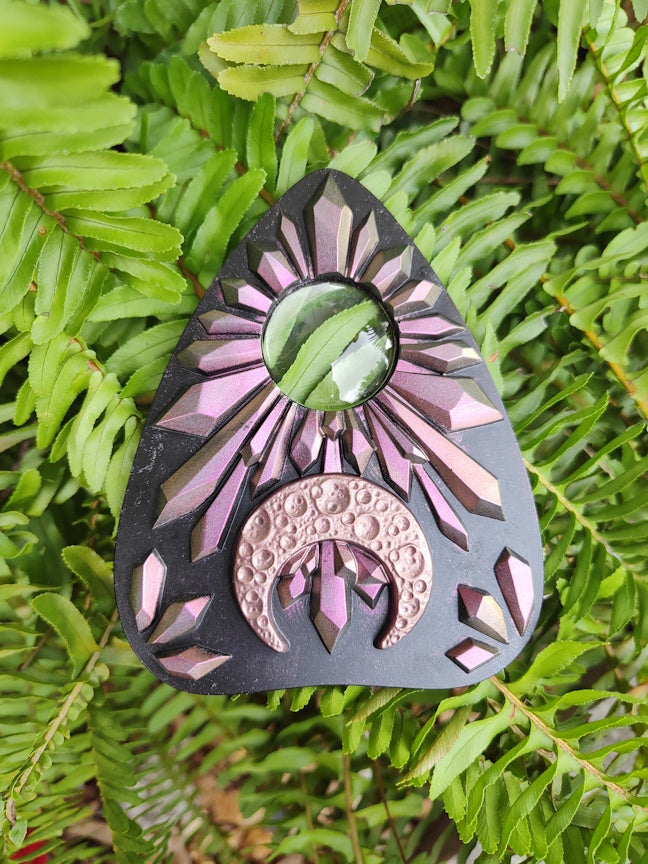 Crystal Moon Planchette | Unique Decor | Limited