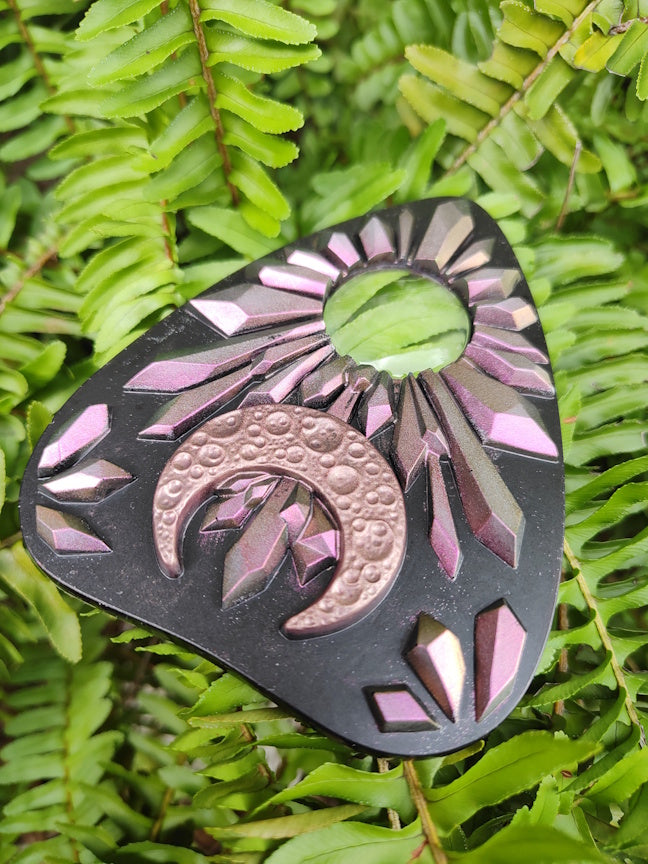Crystal Moon Planchette | Unique Decor | Limited