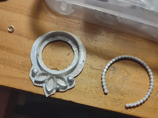 Mother Moon Opal Necklace | Australian Opal and Porcelain | Sterling |  ValenwoodVixen