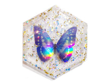 Load image into Gallery viewer, Holo Butterfly Tray 1 - Butterfly and Moon Glitter - Ready to Ship
