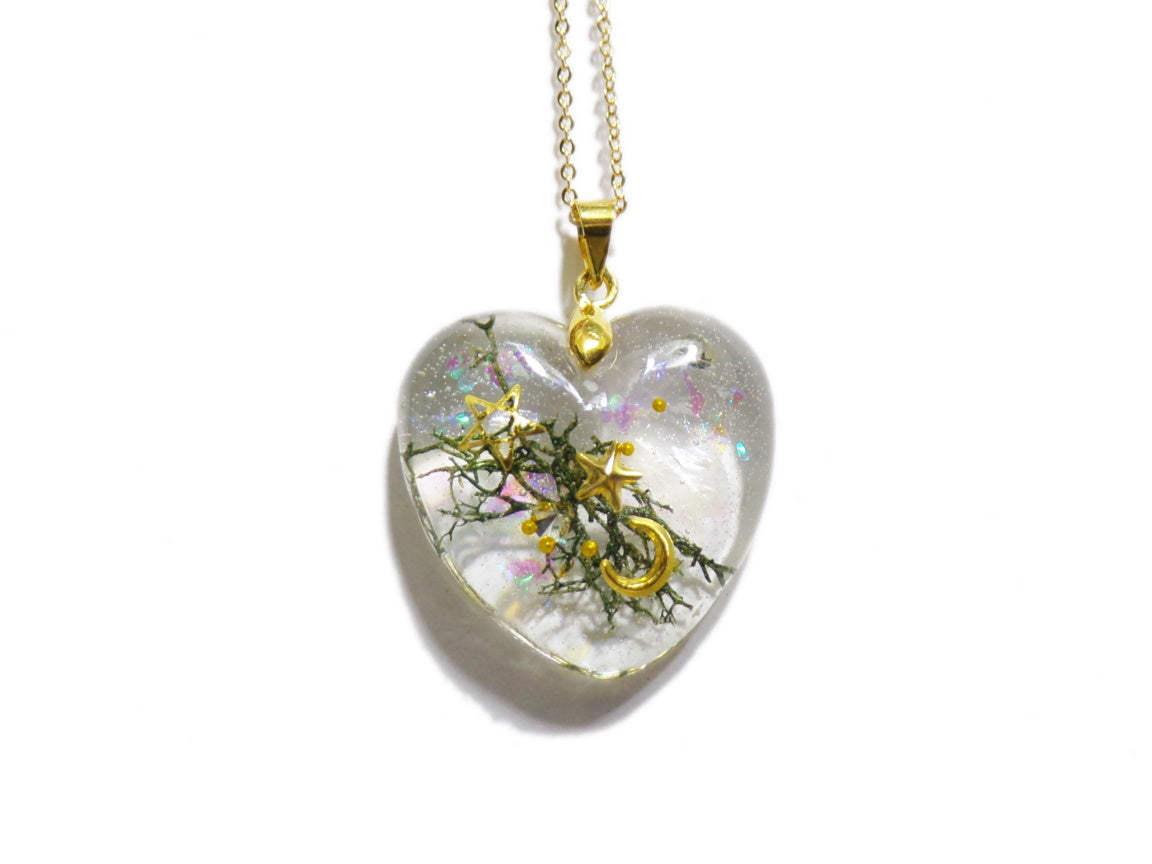 Celestial Hearts Star Necklace